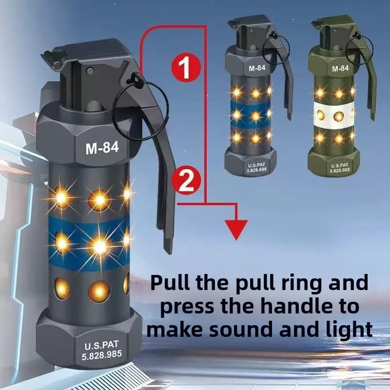 Outdoor Lighting Junction Box - Tactical M84 Dummy Grenade Model Strobe