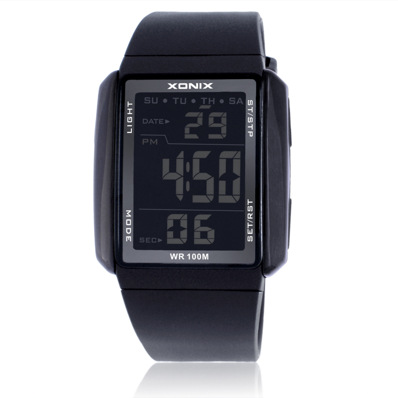 Outdoor Lighting Brands - XONIX Women Sports Watches Waterproof 100m