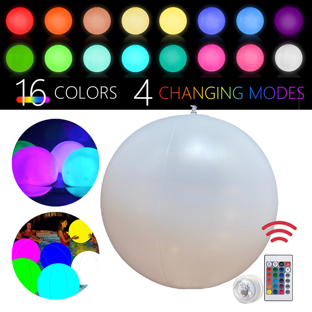 Outdoor Lighting Around Pool - 1-5PCS 60/90CM Luminous Beach Ball Light