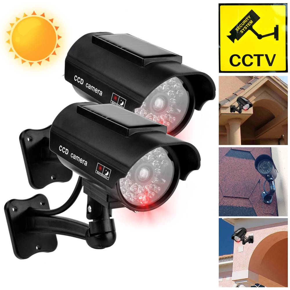 Outdoor Lighting Brands - Outdoor Solar Simulation Camera Waterproof Dummy