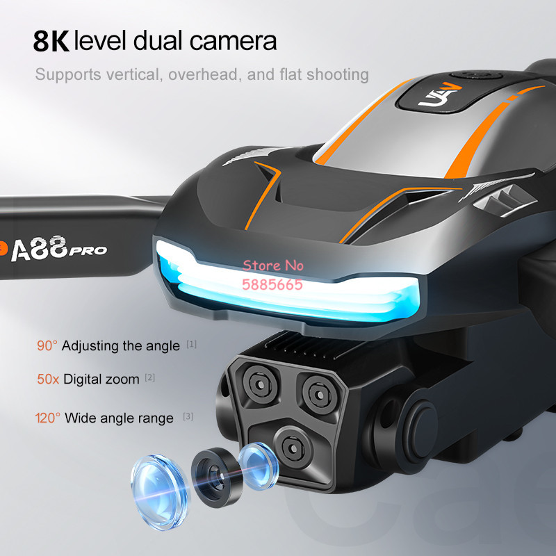8K Aerial Photography Optical  - огляд і ціна Outdoor Lighting Remote Control