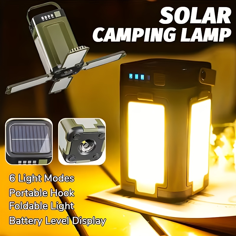 Solar Outdoor Portable Camping - огляд і ціна Outdoor Lighting For Camping