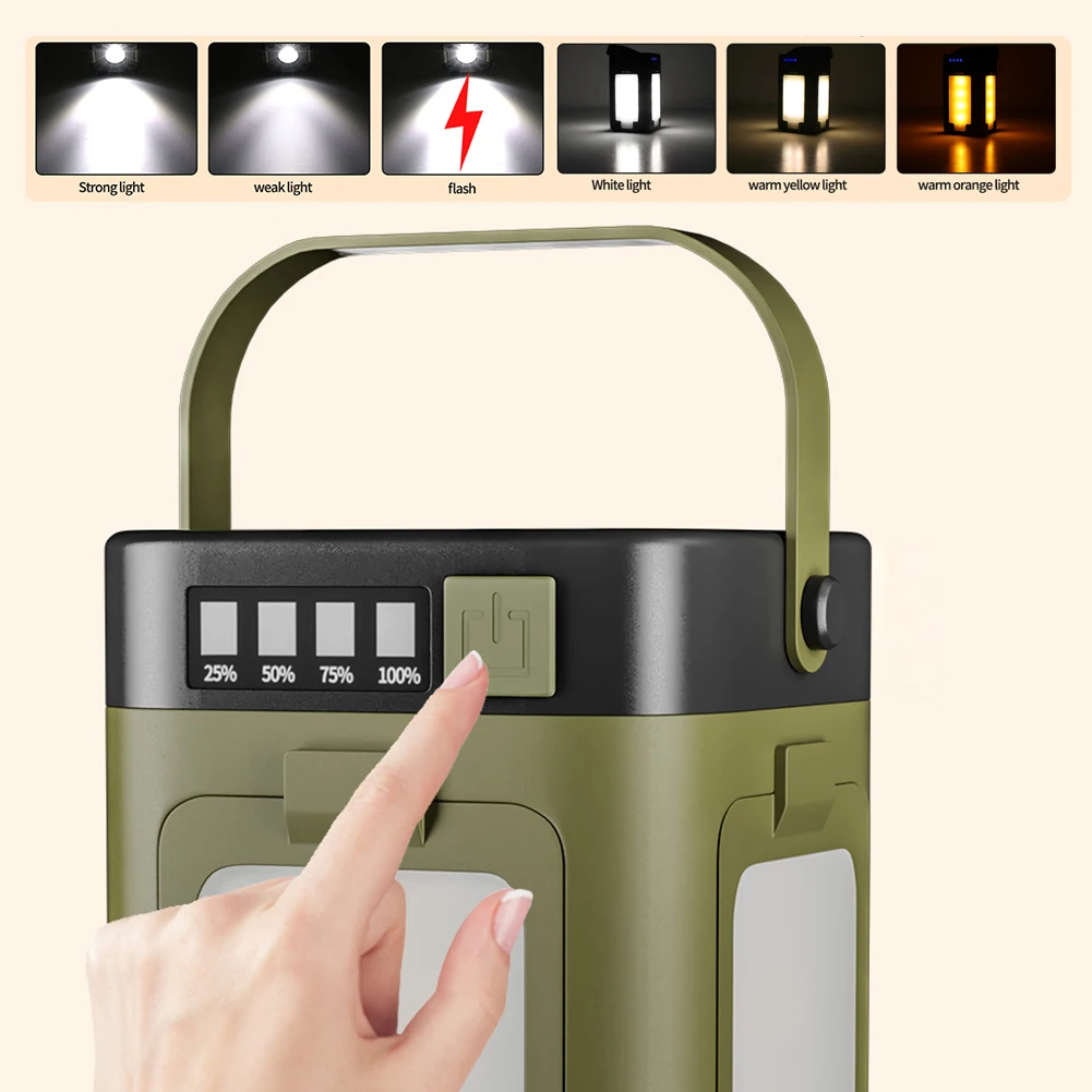 Solar Outdoor Portable Camping - огляд і ціна Outdoor Lighting For Camping