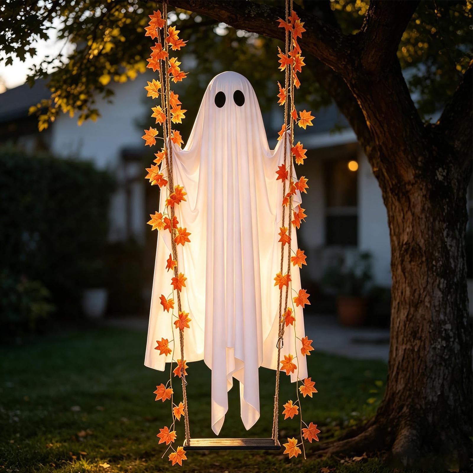 Swinging Ghost Light Up Spooky - огляд і ціна Outdoor Lighting Remote Control