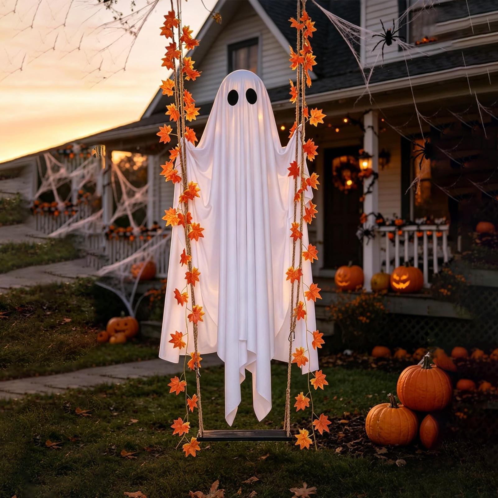 Swinging Ghost Light Up Spooky - огляд і ціна Outdoor Lighting Remote Control