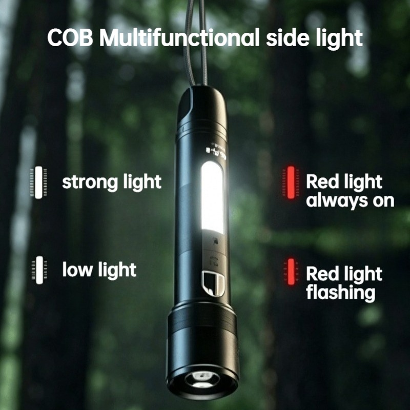 Multi Functional LED Flashligh - огляд і ціна Outdoor Lighting For Camping