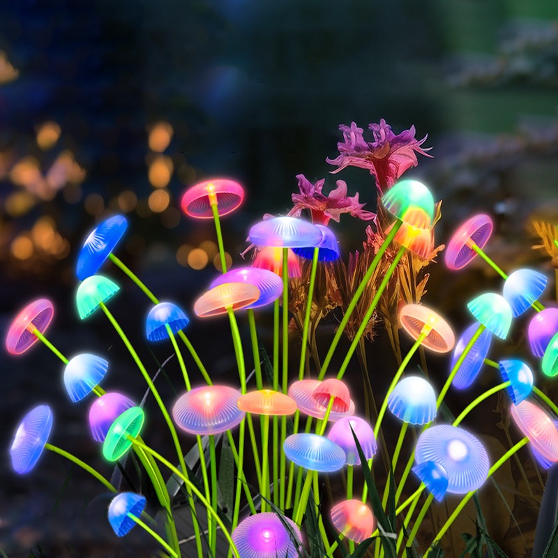 Solar Lawn Mushroom Jellyfish  - огляд і ціна Outdoor Lighting Jellyfish