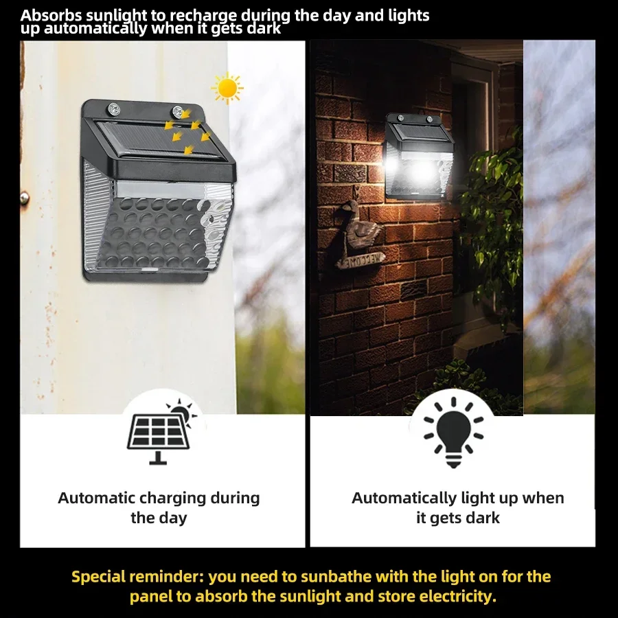 LED Solar Light PIR Motion Sen - огляд і ціна Outdoor Lighting Decoration
