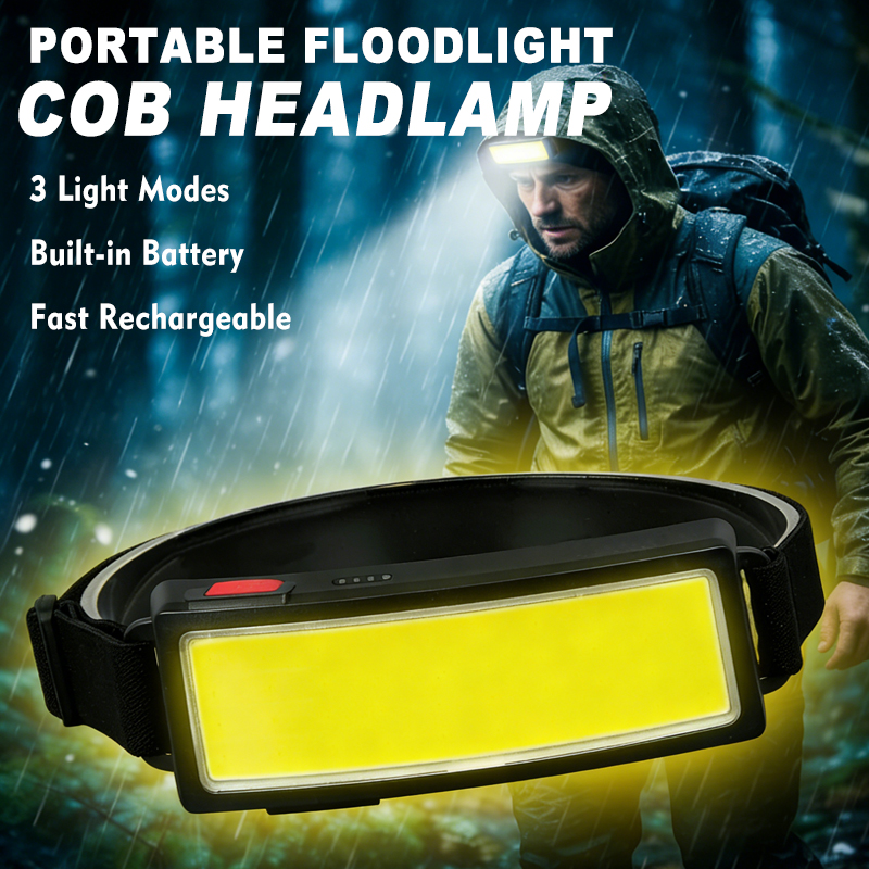 Powerful COB LED Headlamp 4 Li - огляд і ціна Led Flood Light