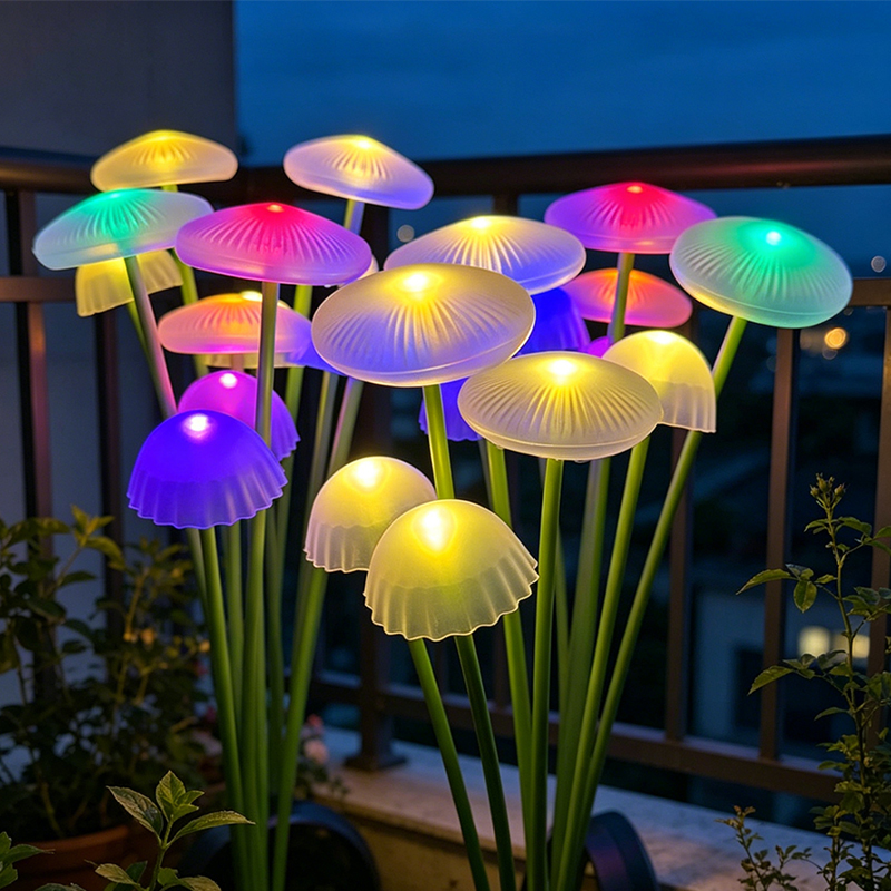 Solar Jellyfish Mushroom Light - огляд і ціна Outdoor Lighting Jellyfish