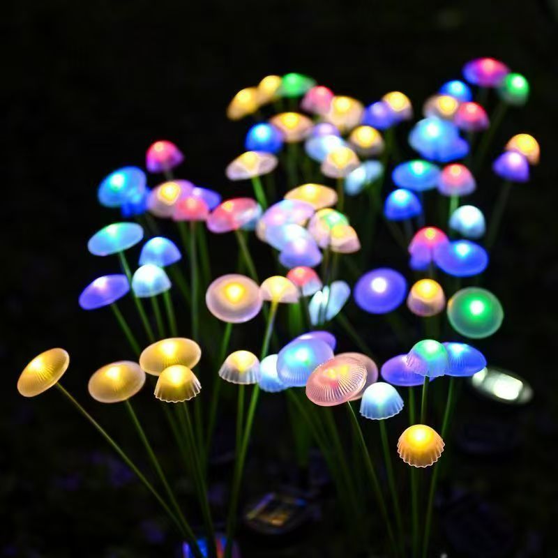 Solar Jellyfish Mushroom Light - огляд і ціна Outdoor Lighting Jellyfish