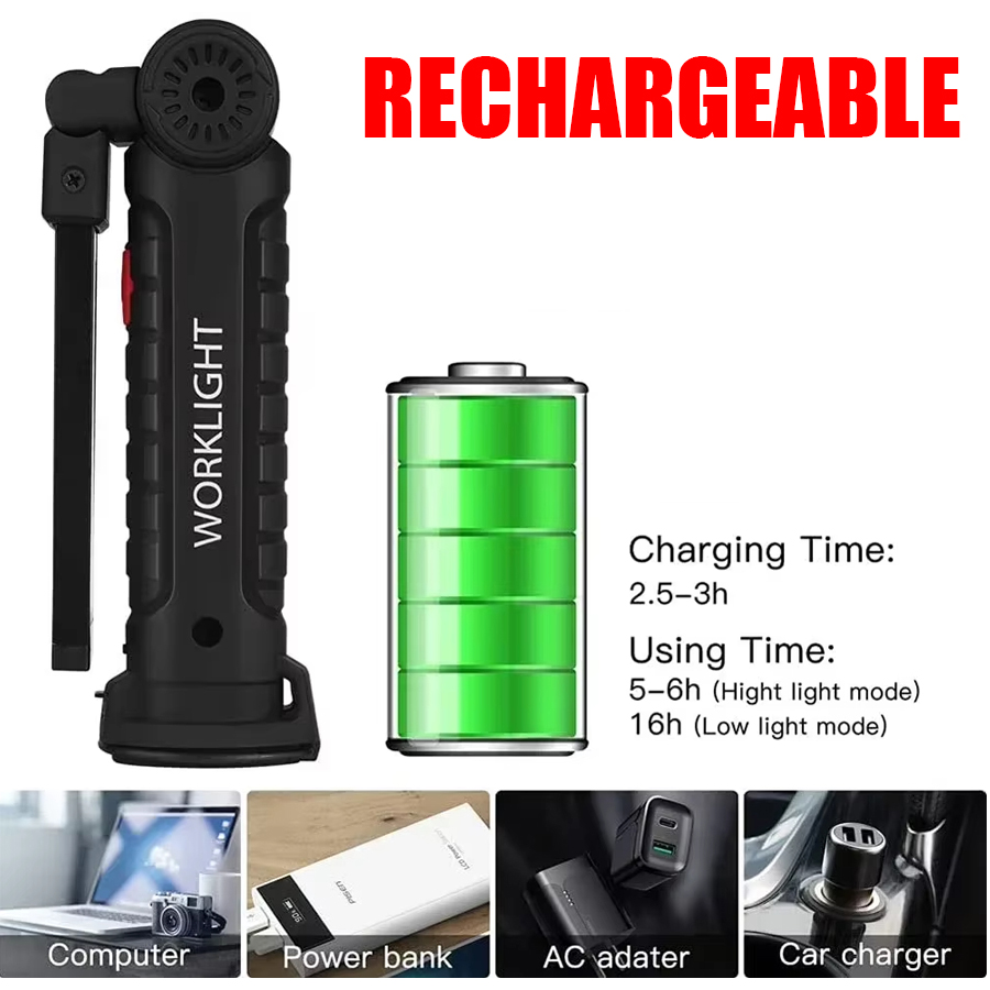 Portable LED Flashlight with M - огляд і ціна Outdoor Lighting For Camping
