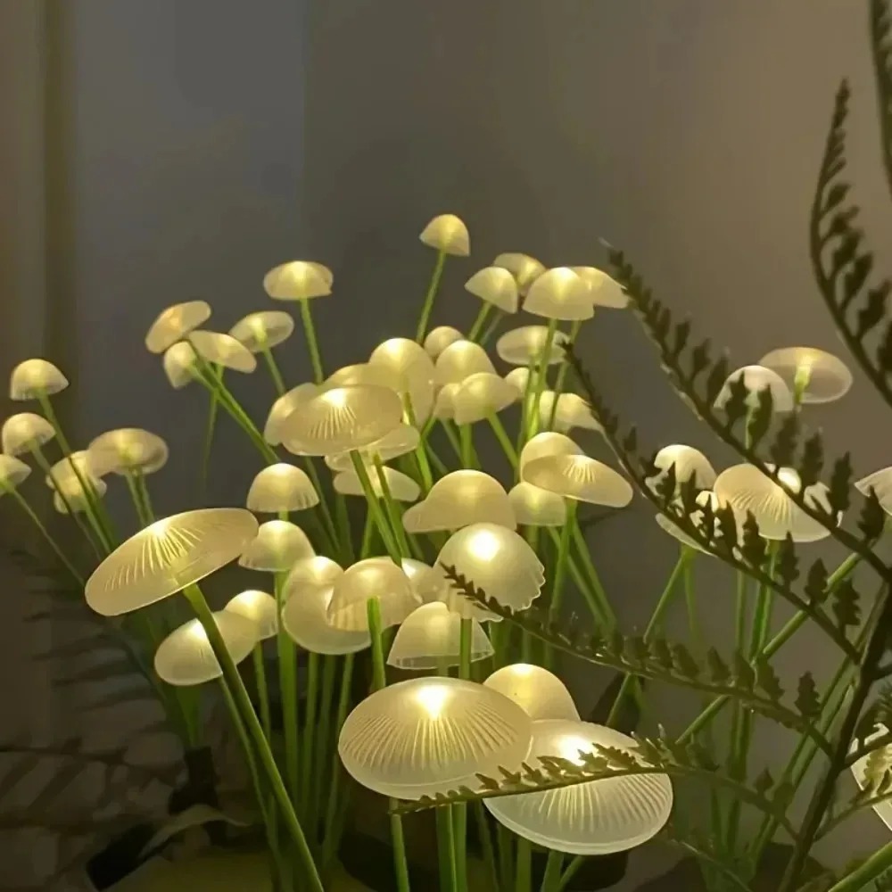 Color Changing Solar LED Mushr - огляд і ціна Outdoor Lighting Jellyfish