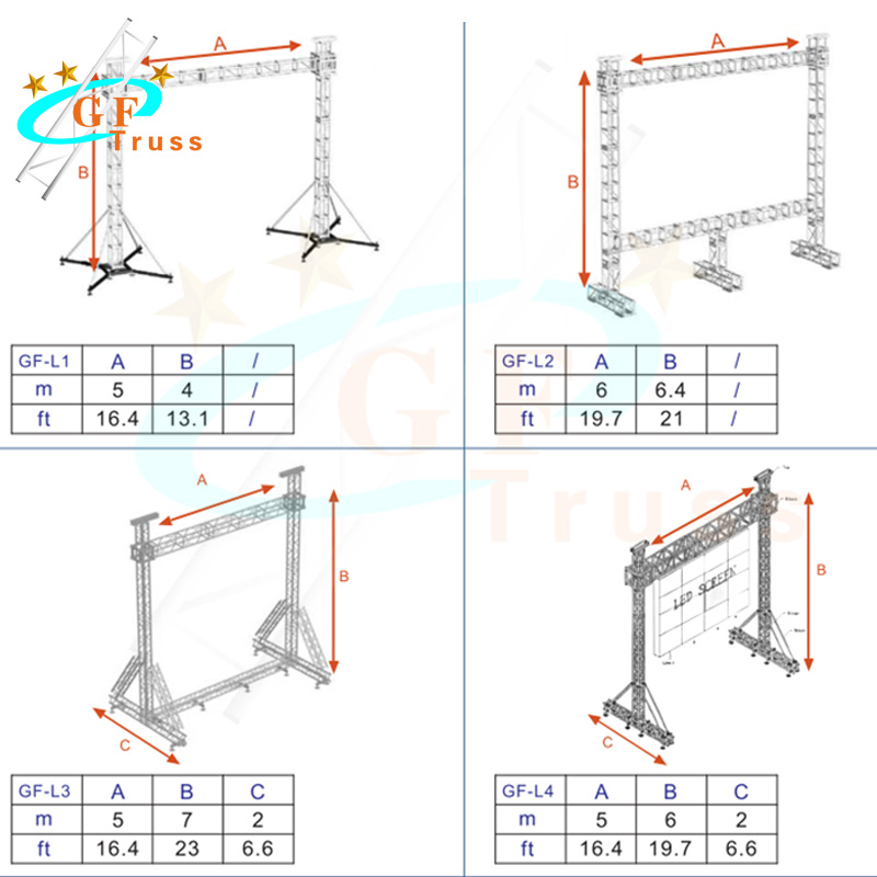 Outdoor Events Goal Post Truss - огляд і ціна Outdoor Lighting Event