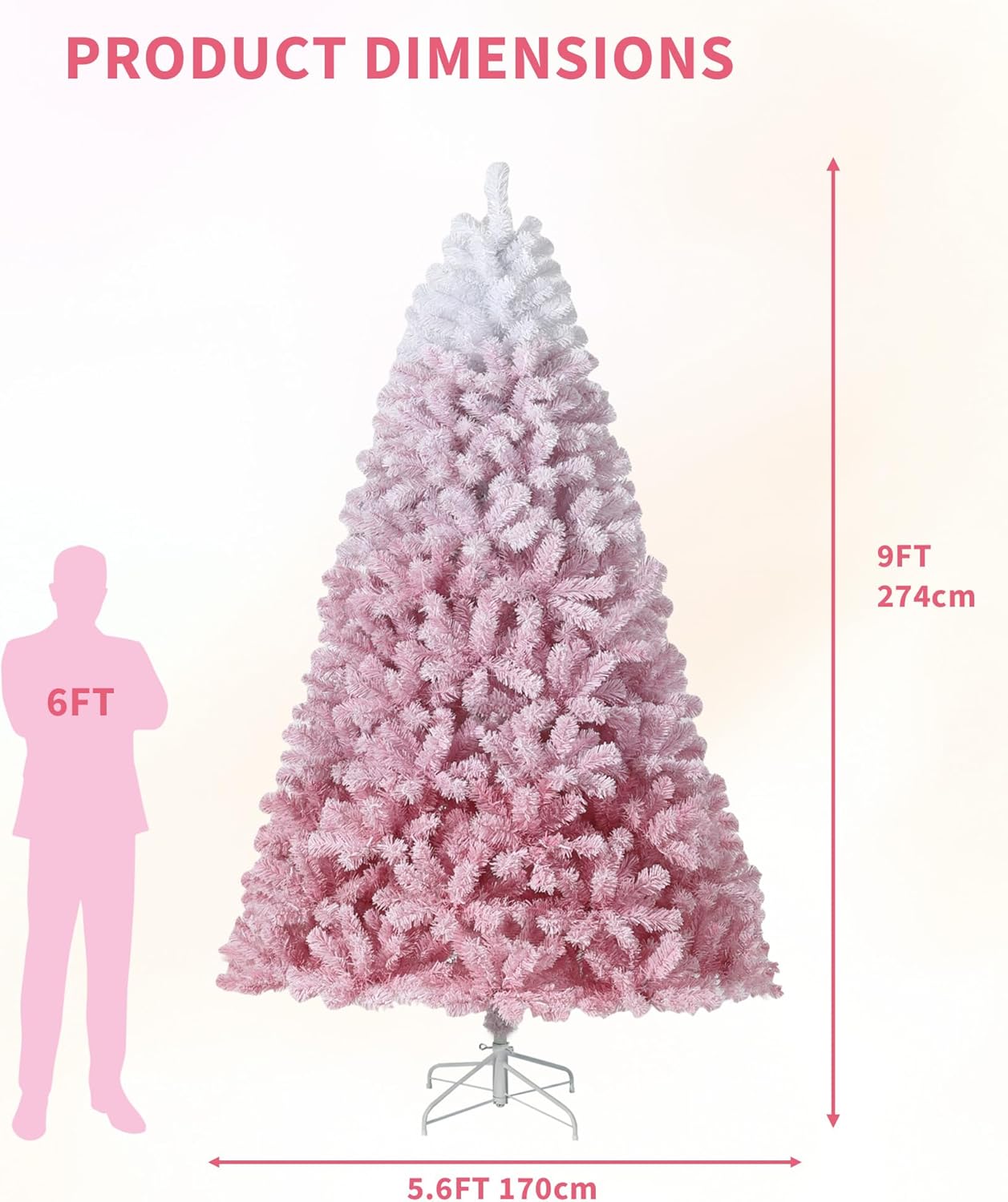 9Ft Pre-Lit Artificial Christm - огляд і ціна Xmas Outdoor Lighting Decorations