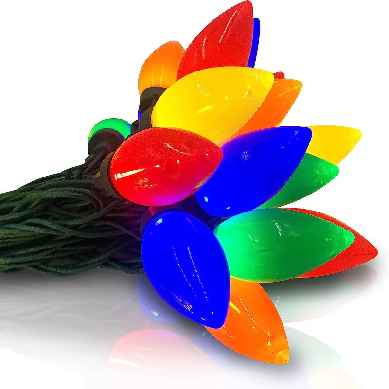 ABLJ Multi-Color LED String Li - огляд і ціна Outdoor Lighting On Trees