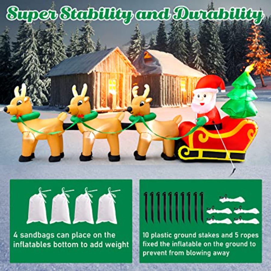Outdoor Christmas inflatables  - огляд і ціна Outdoor Lighting On Trees