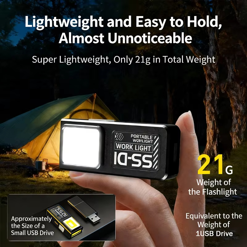 LED COB Flashlight Type C Rech - огляд і ціна Led Flood Light