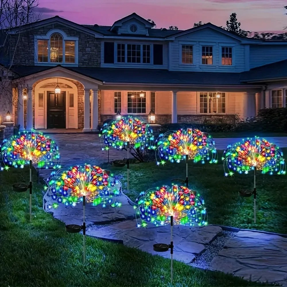 Solar LED Firework Fairy Light - огляд і ціна Outdoor Lighting Event