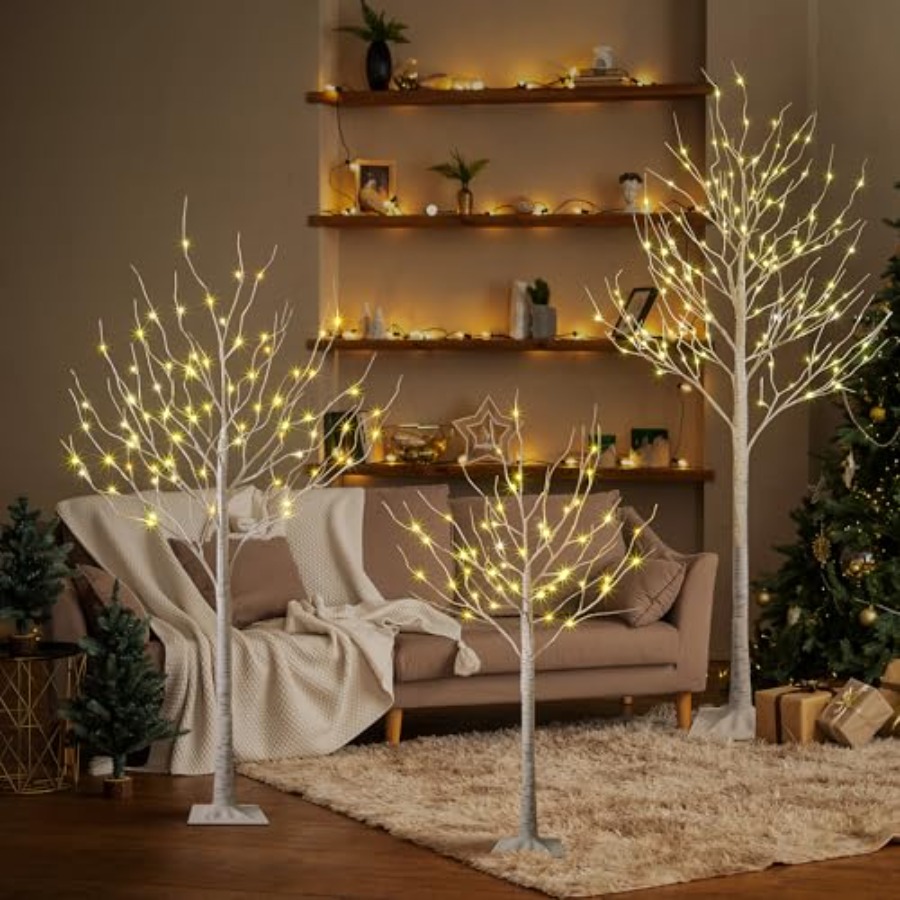 LED Birch Tree Light Set For I - огляд і ціна Outdoor Lighting On Trees