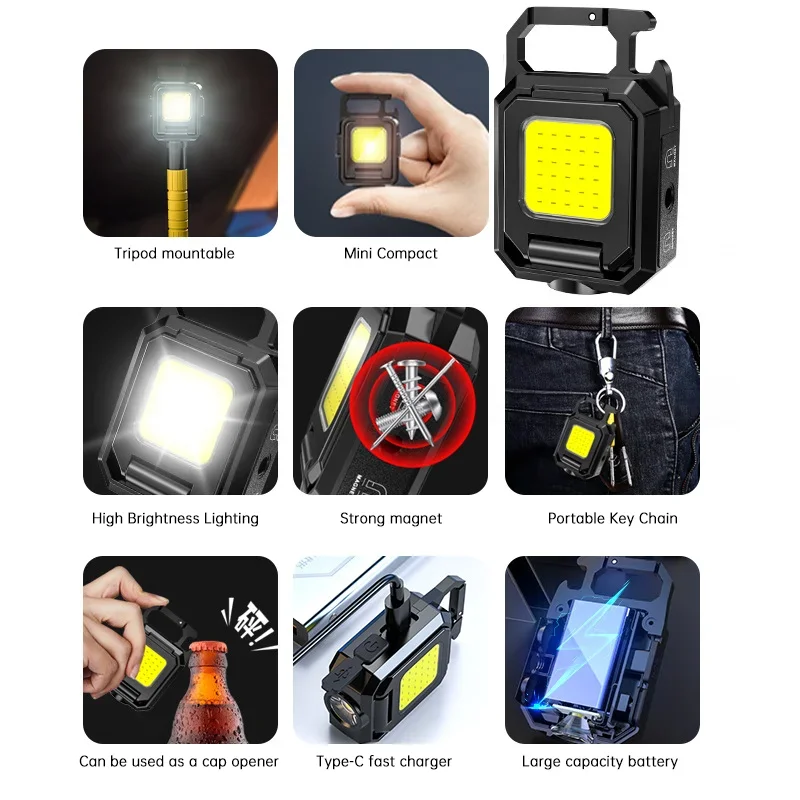 Mini Flashlight Keychain Light - огляд і ціна Outdoor Lighting For Camping