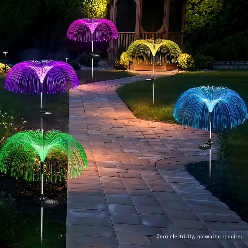 5 Pcs Solar Jellyfish LED Ligh - огляд і ціна Outdoor Lighting Jellyfish