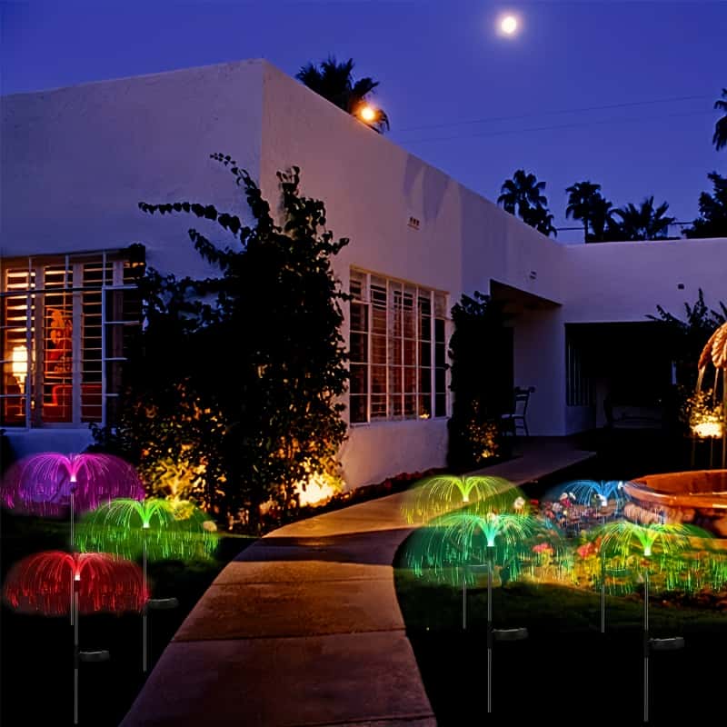 5 Pcs Solar Jellyfish LED Ligh - огляд і ціна Outdoor Lighting Jellyfish