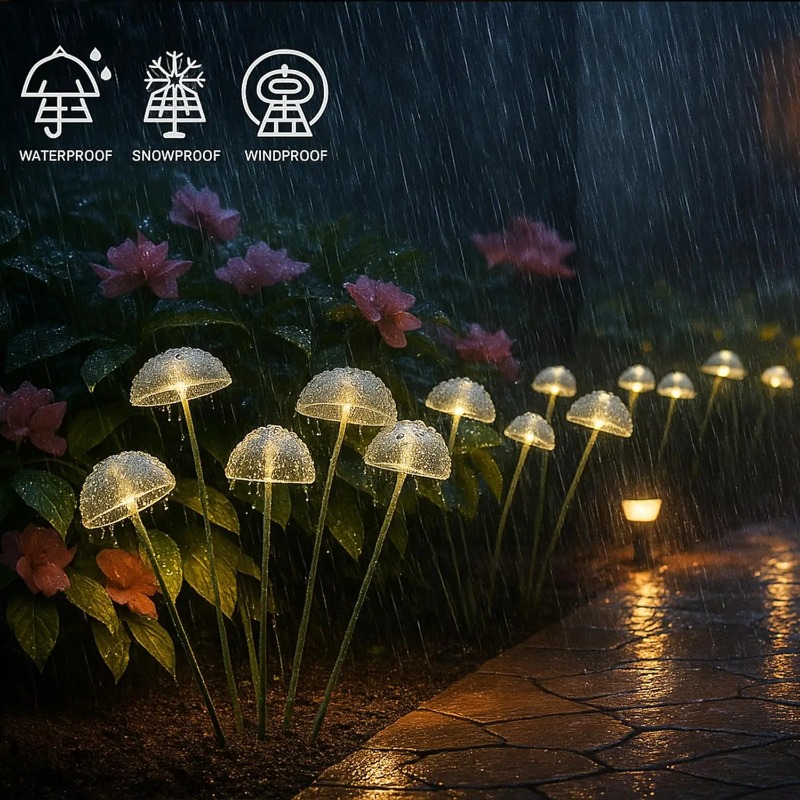 6LEDS Solar Mushroom Ambient L - огляд і ціна Outdoor Lighting Jellyfish
