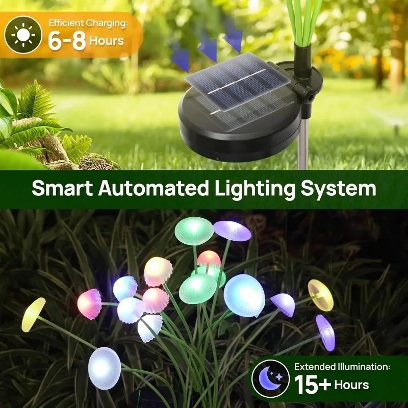 6LEDS Solar Mushroom Ambient L - огляд і ціна Outdoor Lighting Jellyfish