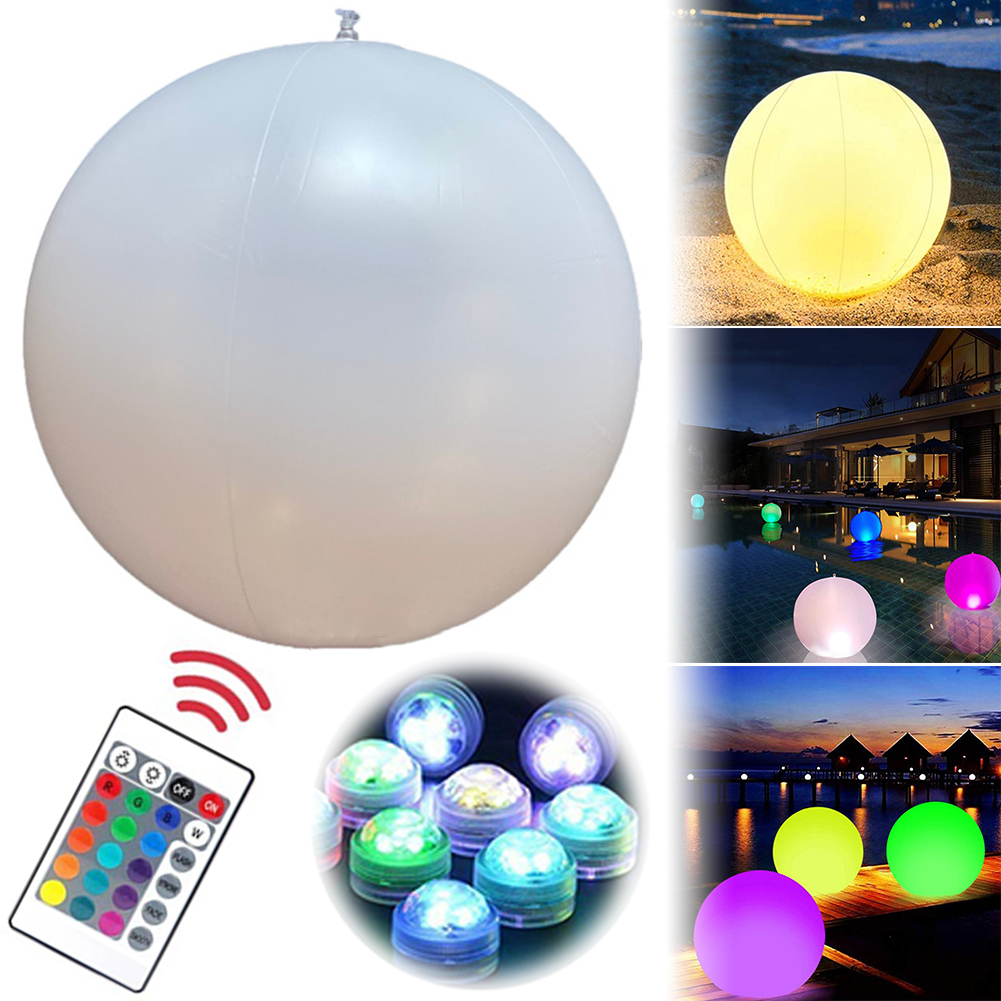 Inflatable Pool Beach Ball 16  - огляд і ціна Outdoor Lighting Around Pool