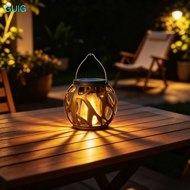 1/2/4 Pack Solar Hanging Flame - огляд і ціна Outdoor Lighting On Trees