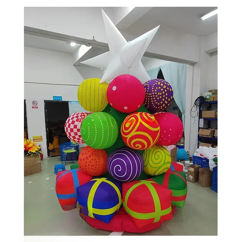 Outdoor Decor Inflatable Chris - огляд і ціна Outdoor Lighting On Trees