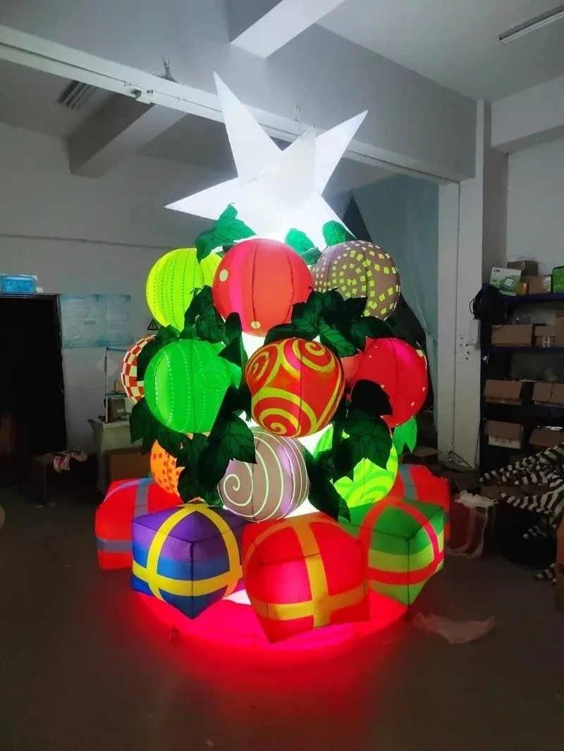 Outdoor Decor Inflatable Chris - огляд і ціна Outdoor Lighting On Trees