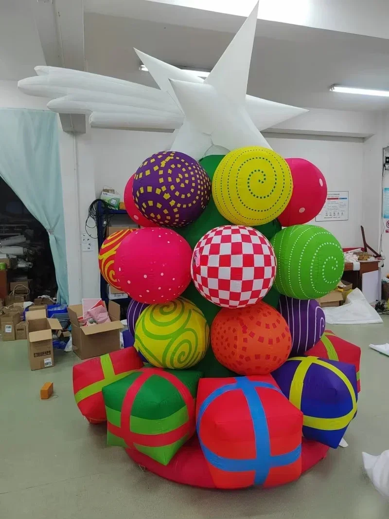 Outdoor Decor Inflatable Chris - огляд і ціна Outdoor Lighting On Trees