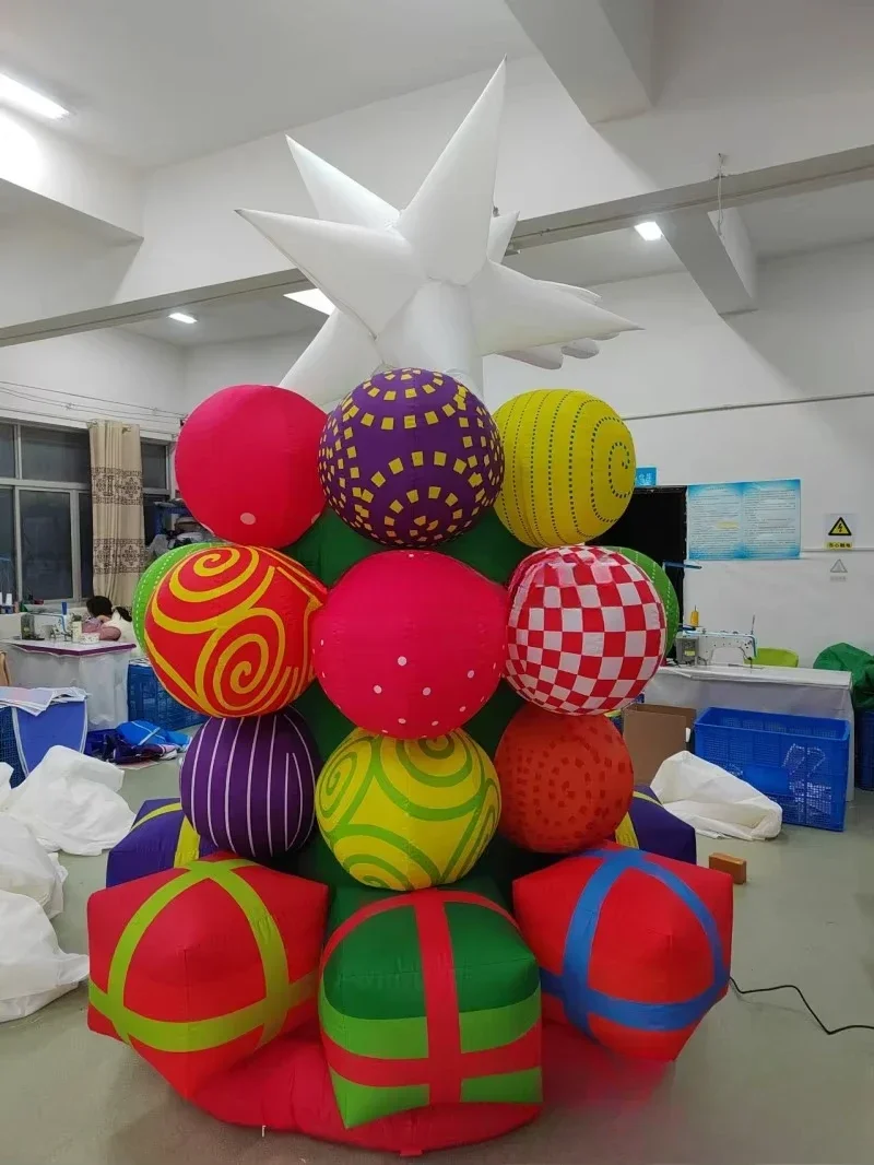 Outdoor Decor Inflatable Chris - огляд і ціна Outdoor Lighting On Trees