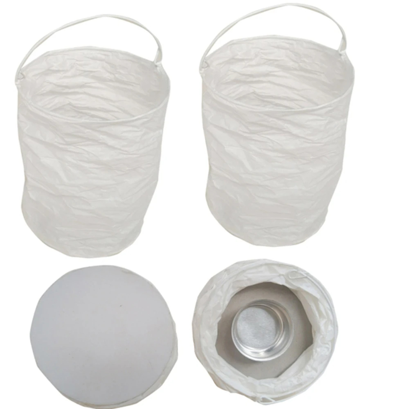 4pcs DIY White Straight Paper  - огляд і ціна Xmas Outdoor Lighting Decorations