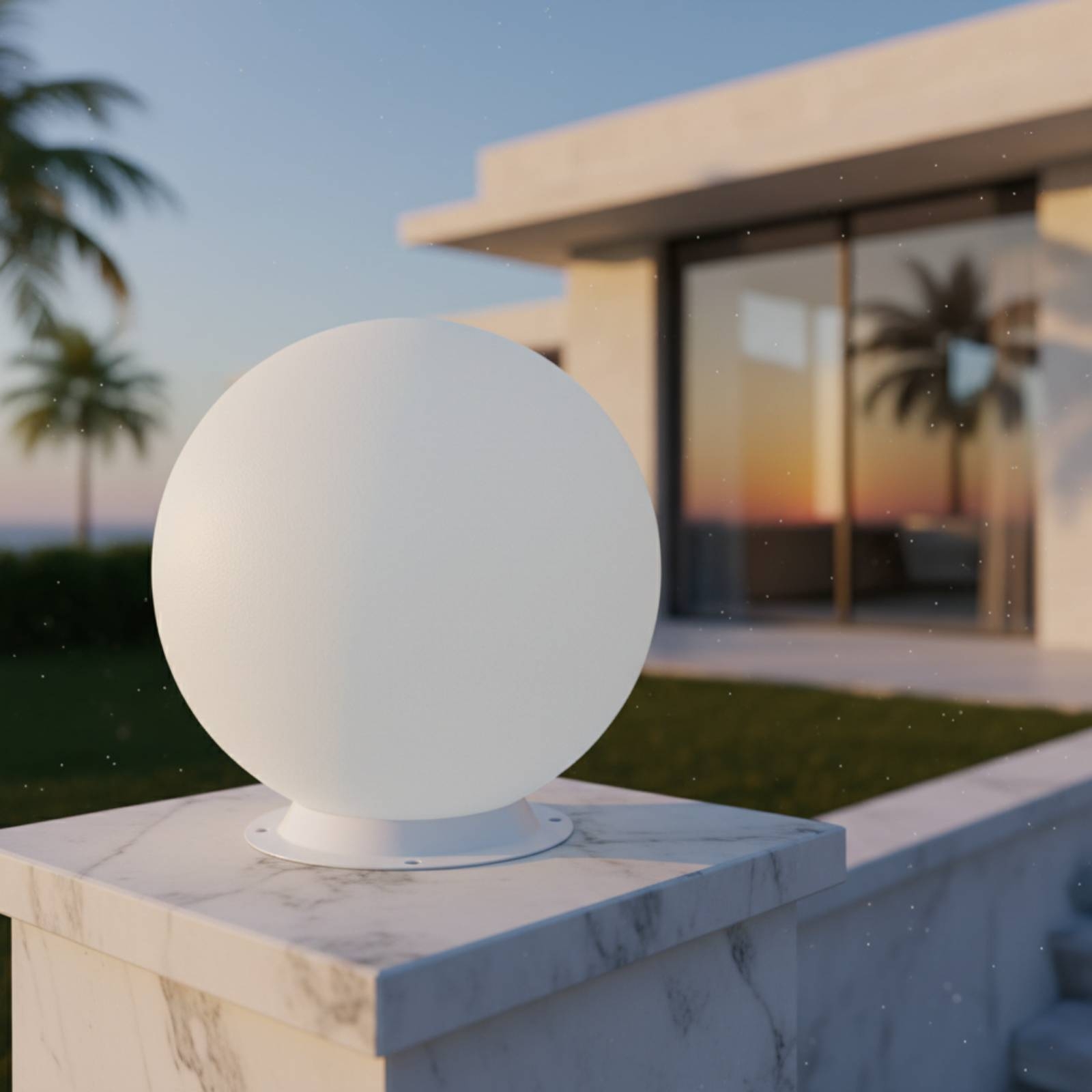 Solar Post Cap Light Dusk to D - огляд і ціна Outdoor Lighting Decoration