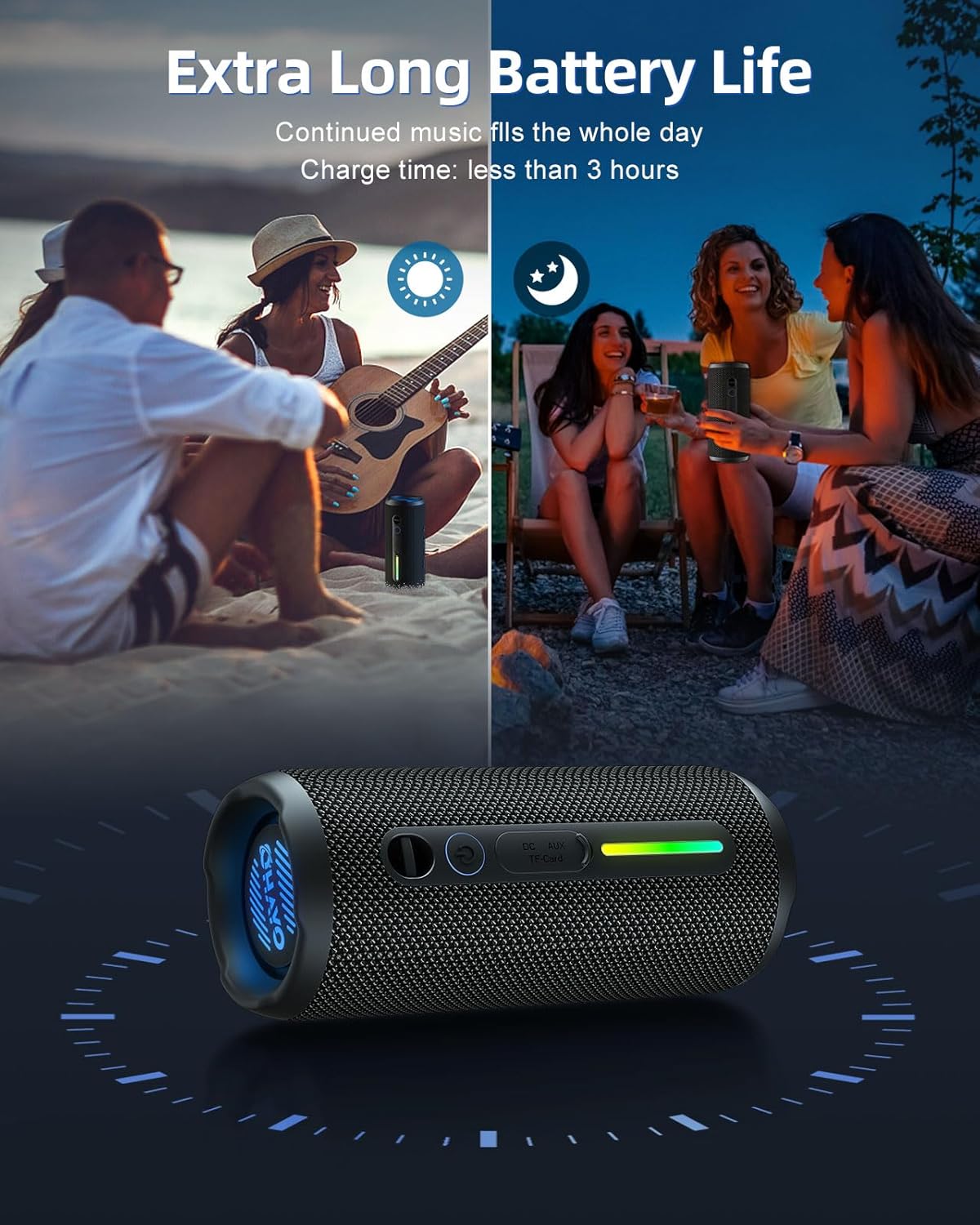 Ohayo S7 Portable Waterpro Blu - огляд і ціна Outdoor Lighting Event