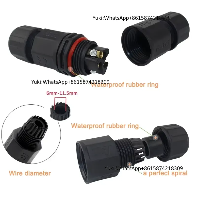 IP68 Waterproof Cable T Tap El - огляд і ціна Outdoor Lighting Junction Box