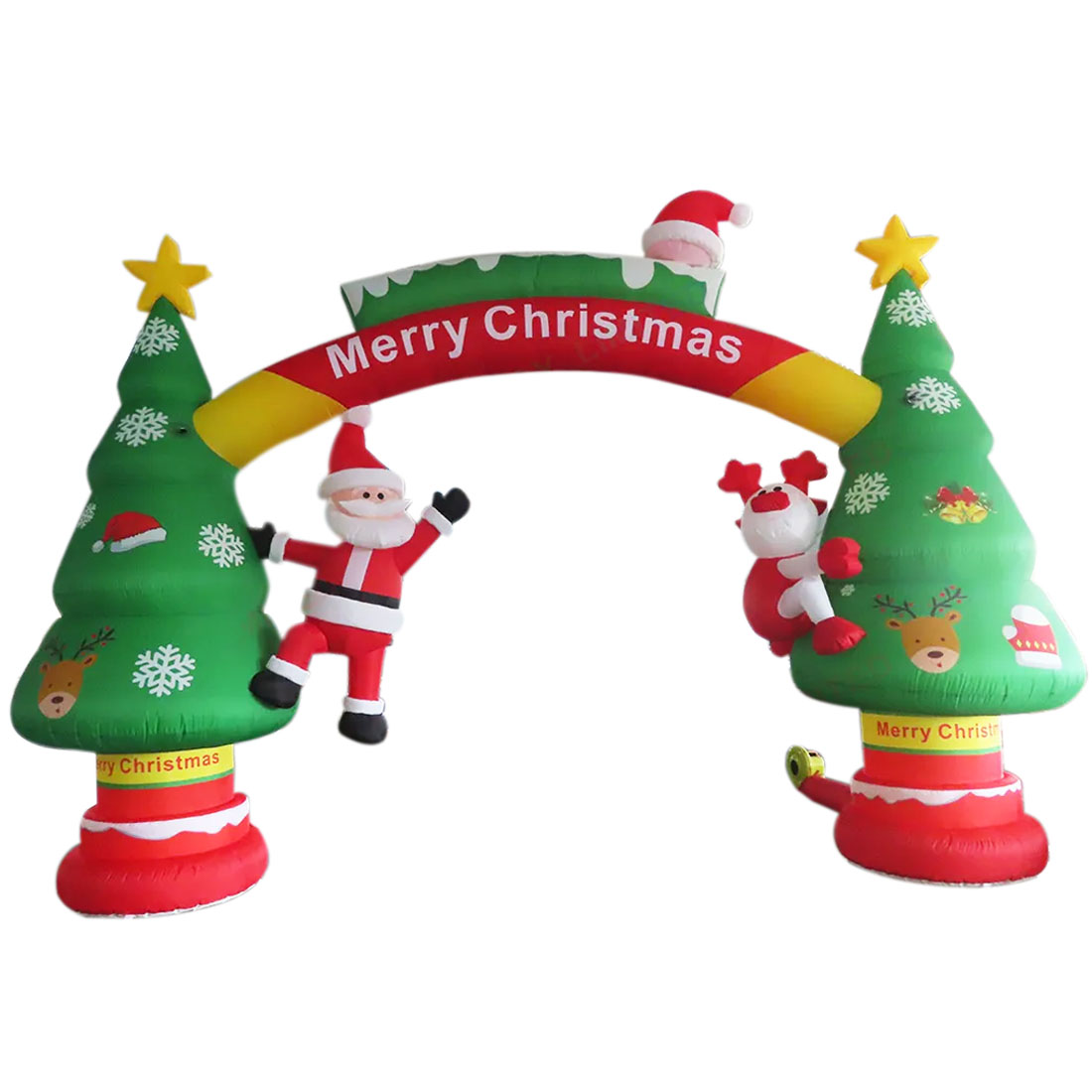 Christmas Inflatable Xmas Tree - огляд і ціна Outdoor Lighting On Trees