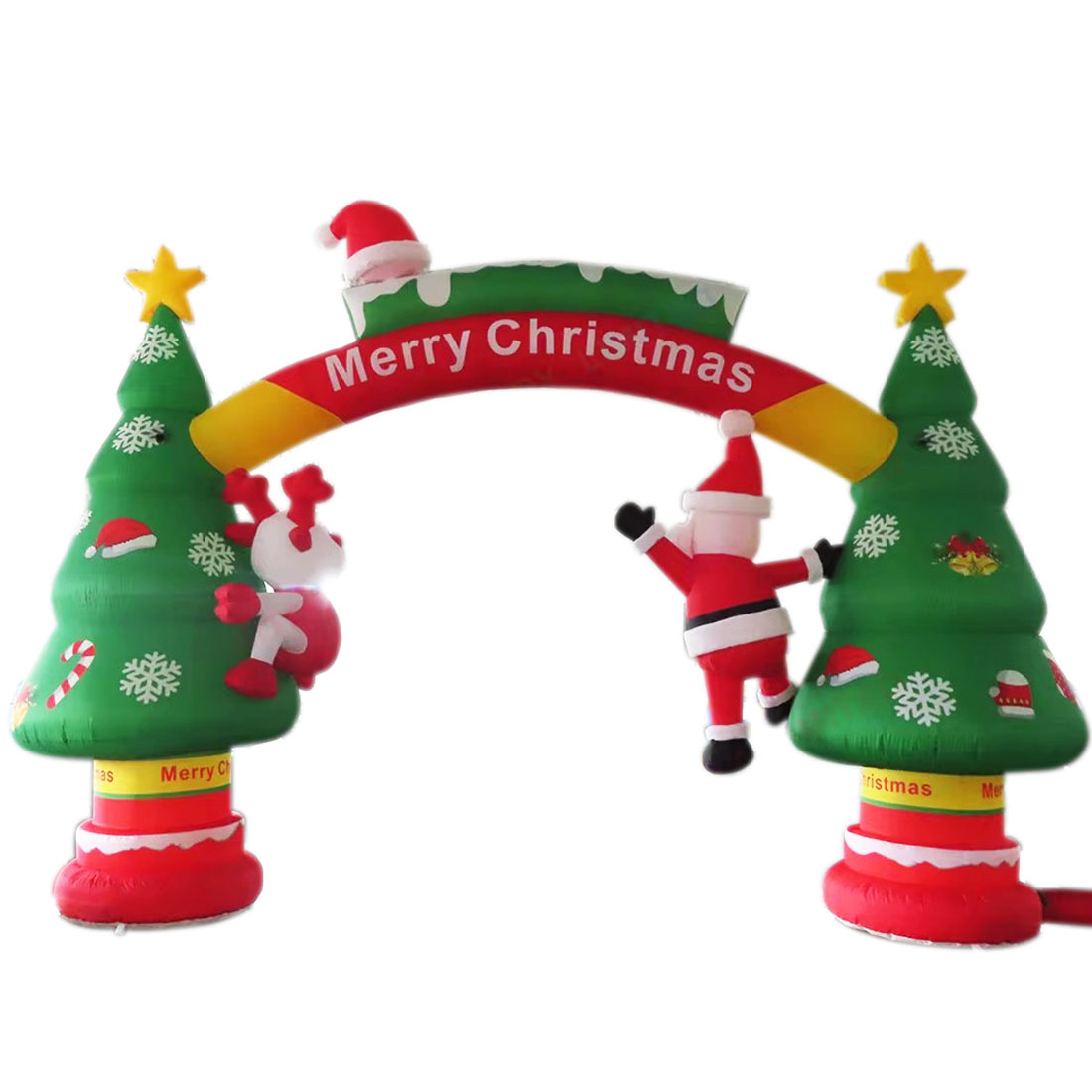 Christmas Inflatable Xmas Tree - огляд і ціна Outdoor Lighting On Trees