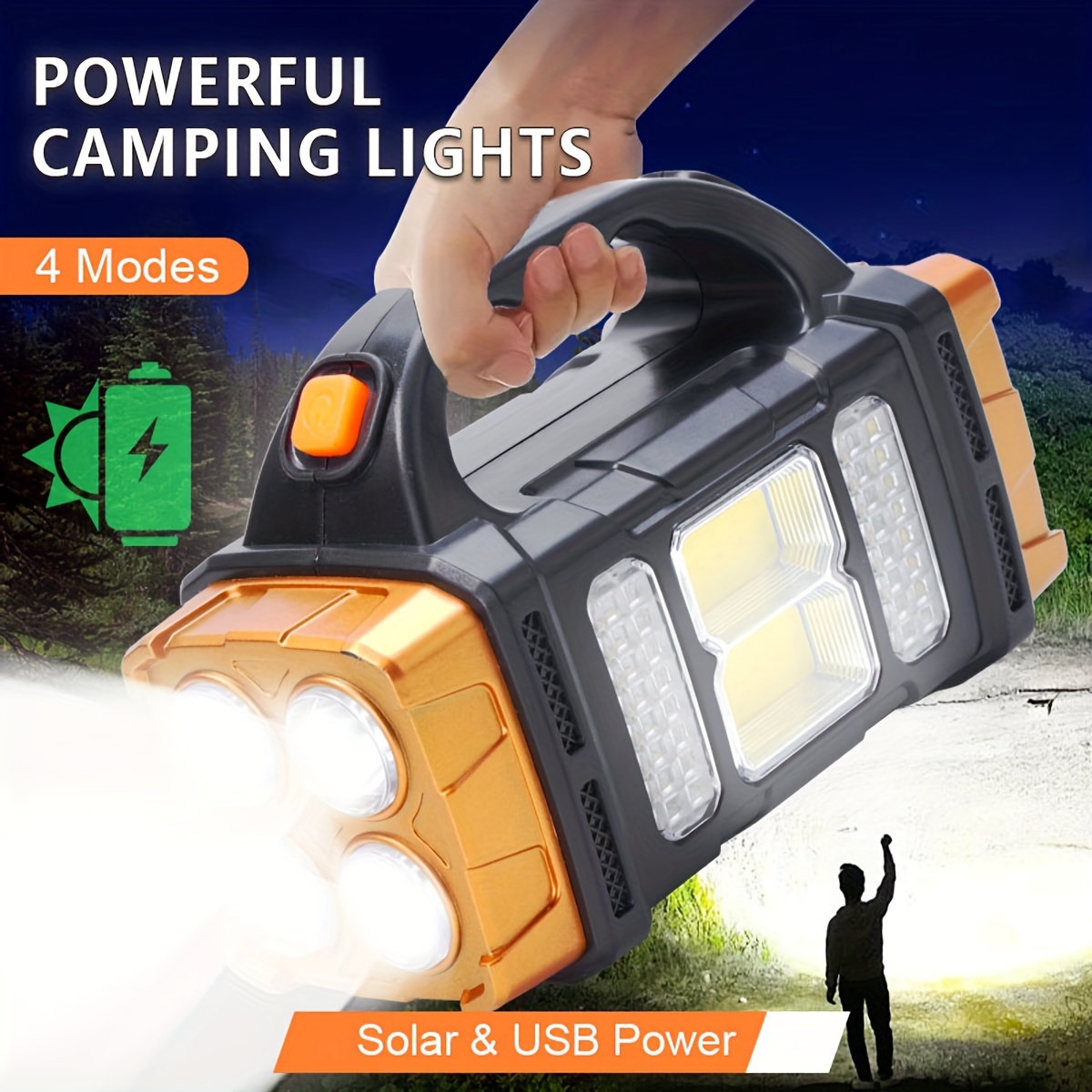 New Upgrade Rechargeable High  - огляд і ціна Outdoor Lighting Brands