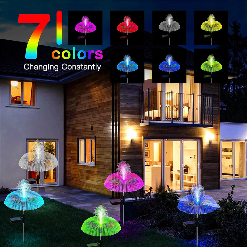 Solar LED Jellyfish Lights Out - огляд і ціна Outdoor Lighting Jellyfish
