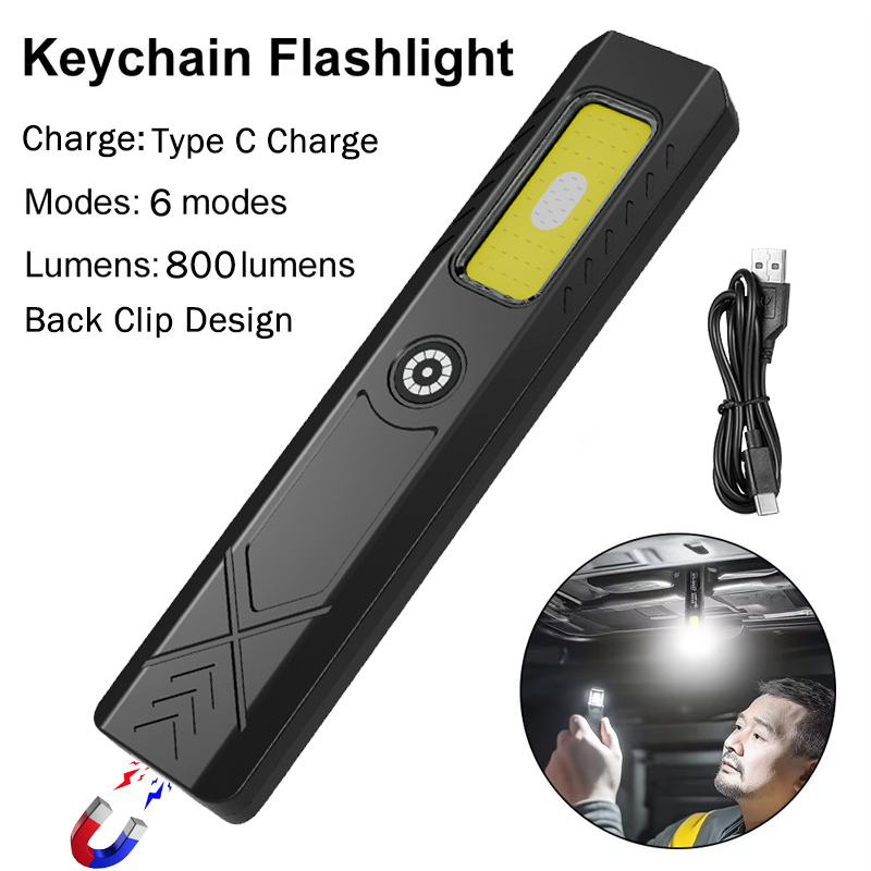 LED Hat Clip Flashlight USB-C  - огляд і ціна Led Flood Light