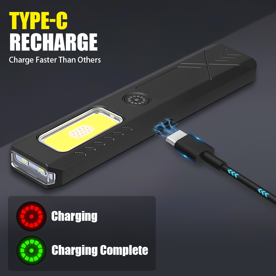 LED Hat Clip Flashlight USB-C  - огляд і ціна Led Flood Light