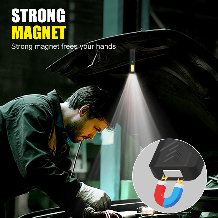 LED Hat Clip Flashlight USB-C  - огляд і ціна Led Flood Light