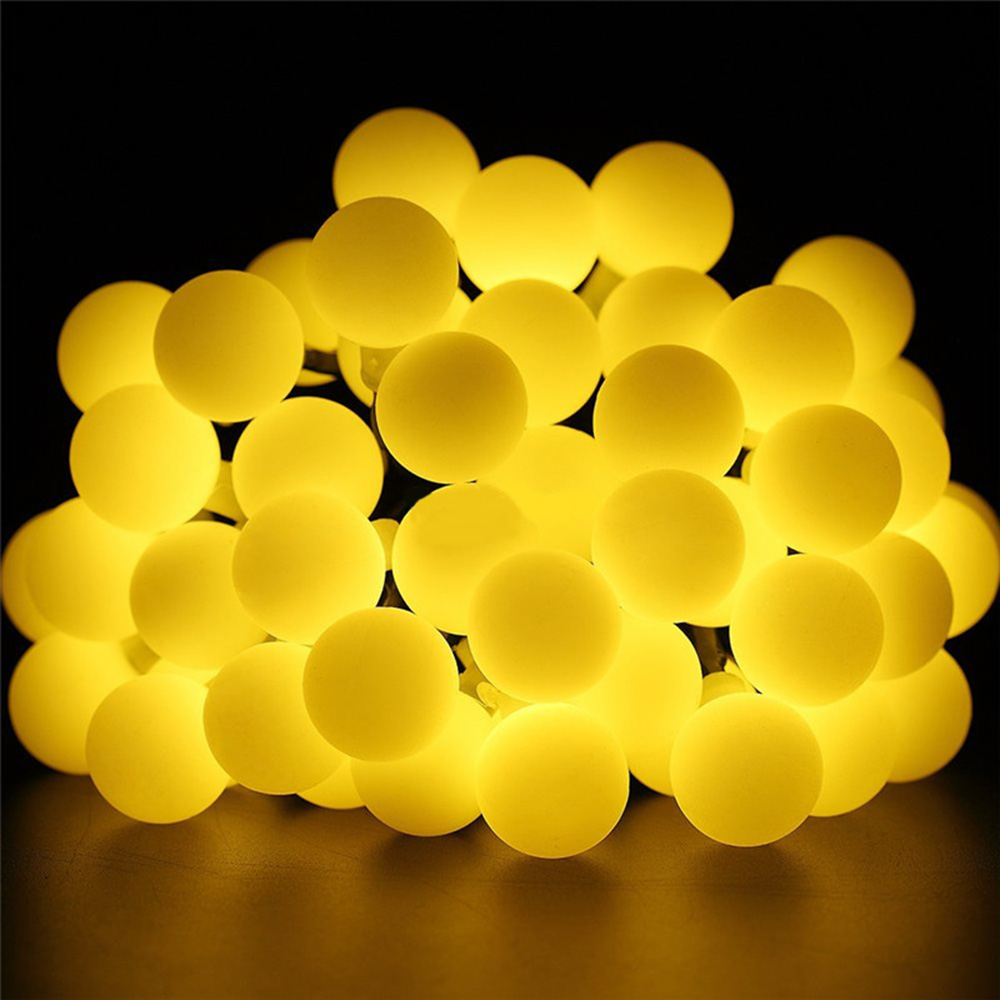 Multicolor 50Leds Solar Light  - огляд і ціна Xmas Outdoor Lighting Decorations