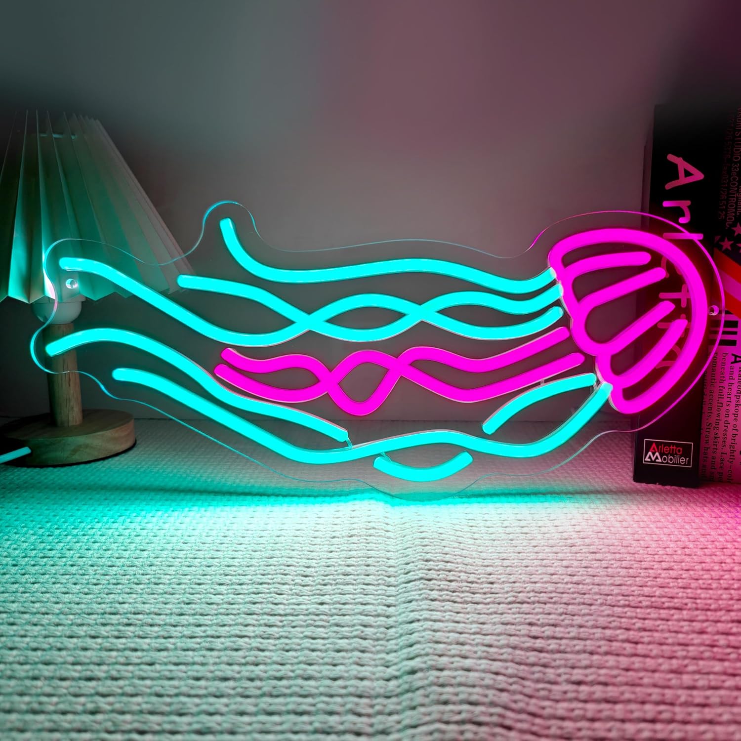 Jellyfish Neon Sign USB Dimmab - огляд і ціна Outdoor Lighting Jellyfish