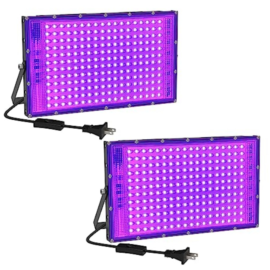 150W LED Black Light 2 Pack, B - огляд і ціна Led Flood Light