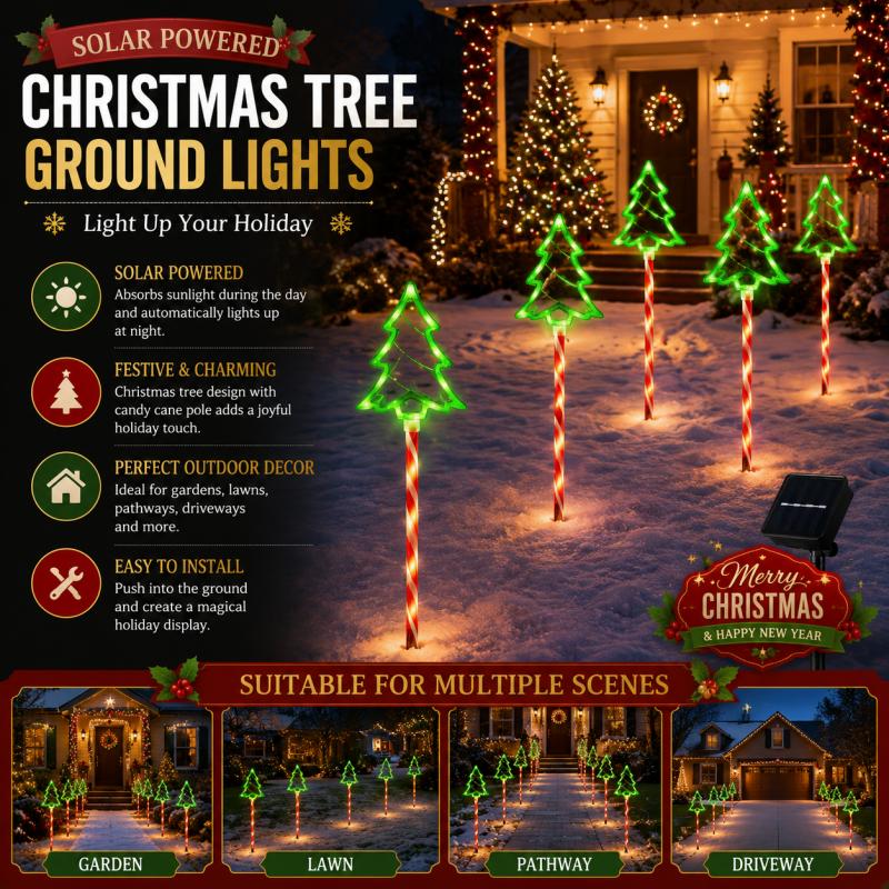 Outdoor Solar Tree Lights LED  - огляд і ціна Outdoor Lighting On Trees
